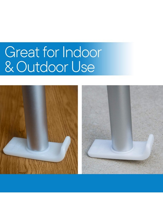 RMS Walker Glide Skis - Universal Fit for Most Walkers - Durable Coaster Gliders for Safety and Stability (1 Pair) - Image 1