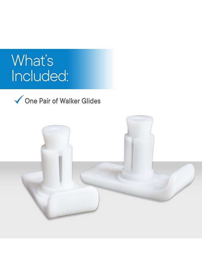 RMS Walker Glide Skis - Universal Fit for Most Walkers - Durable Coaster Gliders for Safety and Stability (1 Pair) - Image 4
