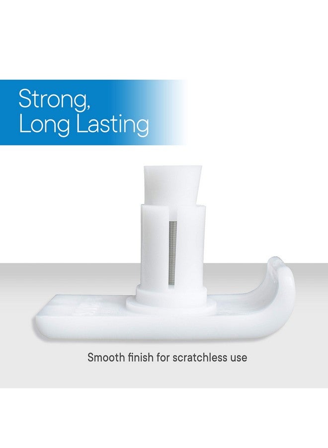 RMS Walker Glide Skis - Universal Fit for Most Walkers - Durable Coaster Gliders for Safety and Stability (1 Pair) - Image 3