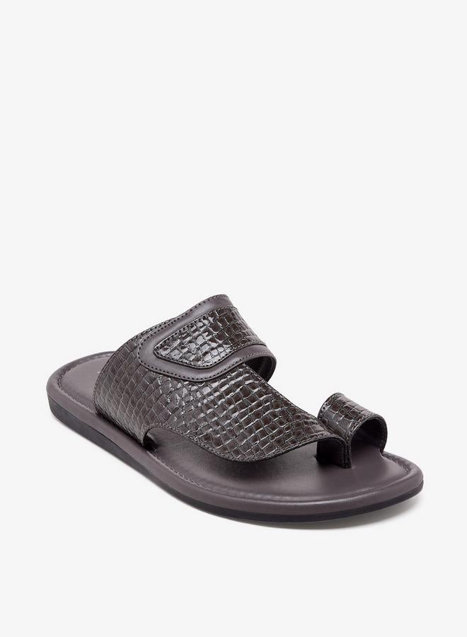 Al Waha Boys Toe Loop Arabic Sandals - Image 2