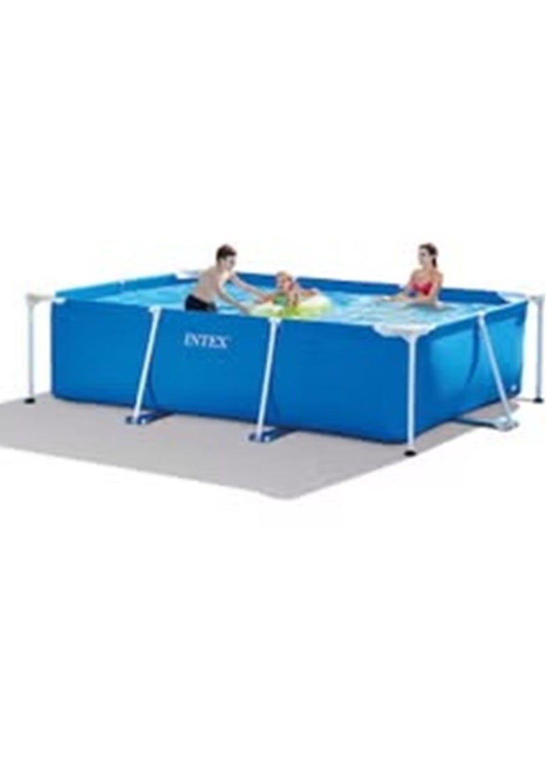 INTEX - Family Swimming Pool Rectangular Metal Frame for All Family 75x200x300cm - Image 1