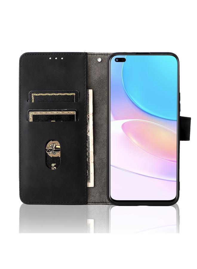 اس-توب جراب لهاتف Huawei nova 8i / Honor 50 Lite مصنوع من جلد البولي يوريثان مع مشبك مغناطيسي - Image 4