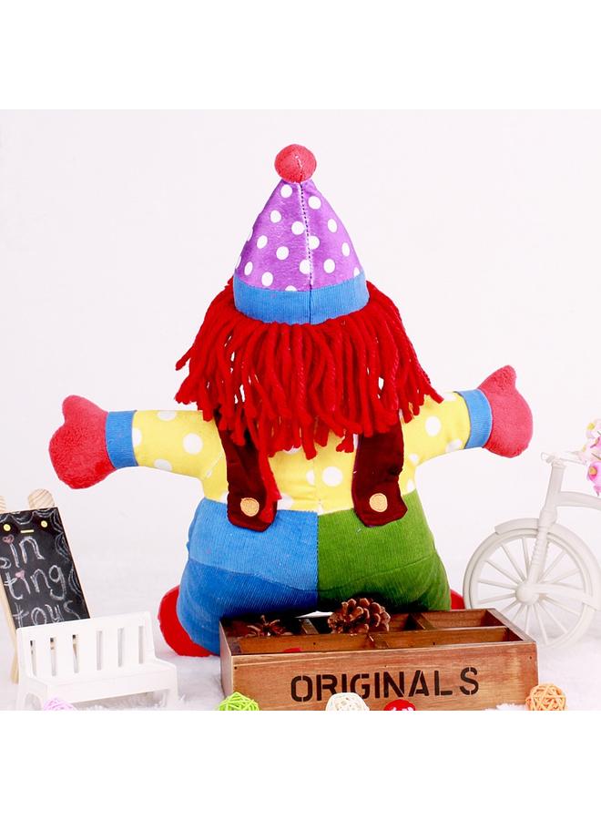 Bluejw Clown Hand Doll Doll Toy For Early Childhood Education Birthday Gift Baby's Favorite Plush Toy Doll - Image 3