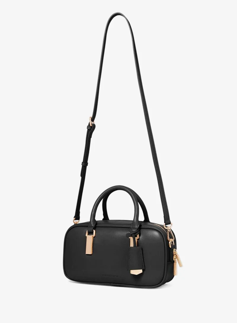 forever new  TERRI Metal Trim Barrel Bag for Women | Best Price UAE