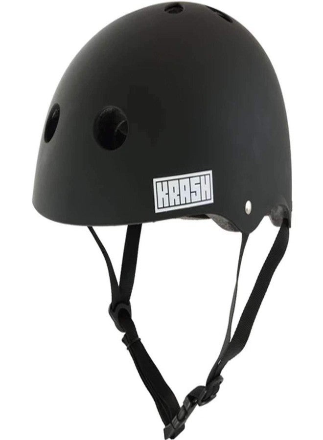 Krash! Bluetooth Speaker Multisport Helmet, Youth 8+ (54-58cm), Black, One Size - Image 1