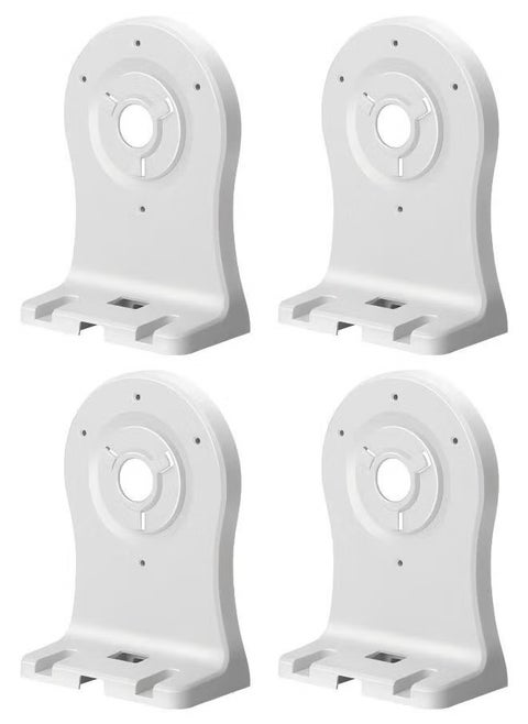 4 Pcs WiFi Wall Mount Bracket for EZVIZ C6 C4 Series IP Camera Easy Installing,Plastic PT Cameras Holder Indoor Security Systems,Support CCTV IP Cameras Cable Management， Monitoring Bracket