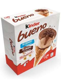 Bueno Ice Cream Cones Multipack 4 x 90ml