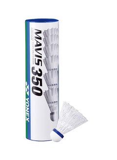 Yonex Yonex Muscle Power 8S Cyan 2UG4 & Mavis 350 White Slow Nylon Shuttlecock Bundle - 2 Racquets, 1 Mavis 350 White 6 Piece Tube & 1 Outdoor Net  - Image 4