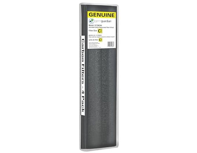 Genuine Carbon Air Purifier Replacement Filter for Use with FLT5000 Filter C for Air Purifier Models AC5000, AC5300, AC5350, CDAP5500 and PureGuardian Model AP2800CA, 4-Pack FLT28CB4