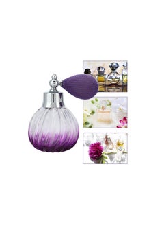 Generic 90ml Vintage Perfume Atomizer, Pumpkin Shape Crystal Glass Empty Perfume Spray Bottle Perfume Atomizer Dispenser Bottle for Lady Gift  - Image 2