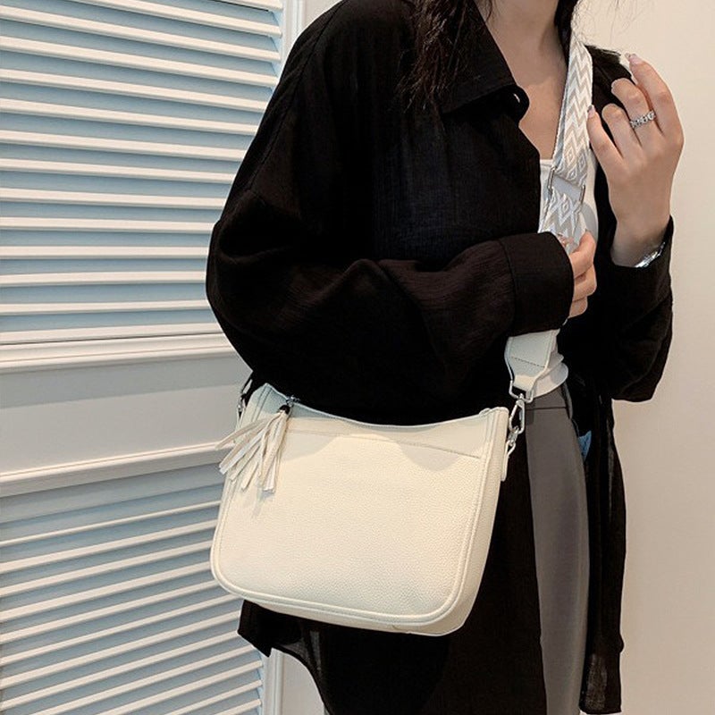 Trendy Large-Capacity Commuter Women'S Bag Fashionable Simple Shoulder Crossbody Middle-Aged Mother'S Bag - Image 3