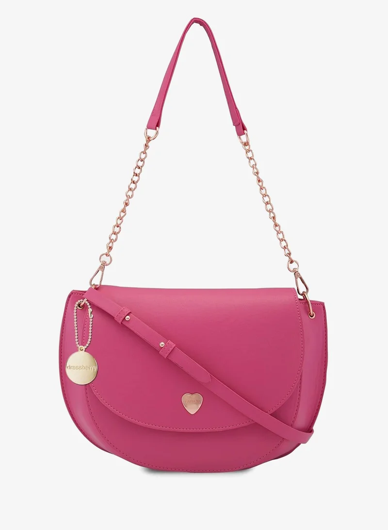 CAPRESE AVA CROSSBODY LARGE FUCHSIA