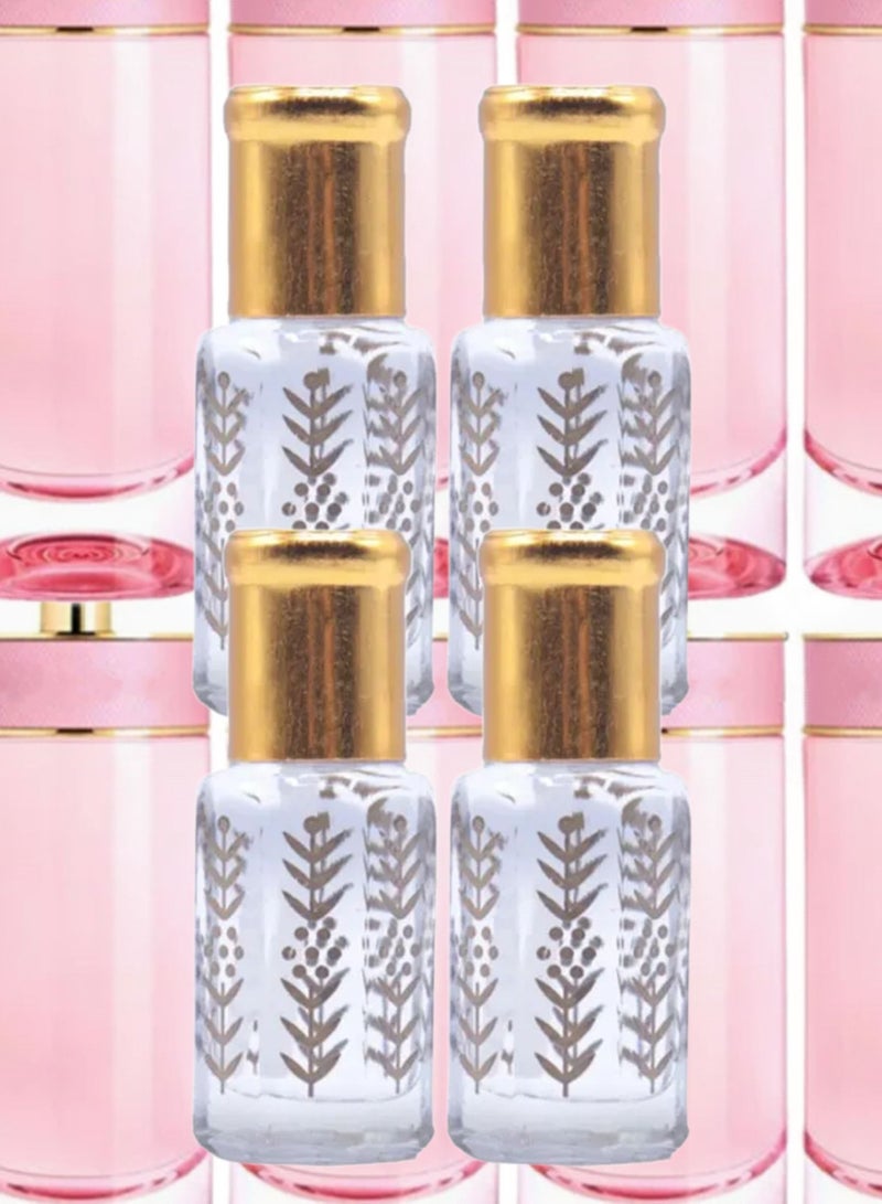 4 Pieces Candy Florale Fragrance Perfume Oil 6 Ml