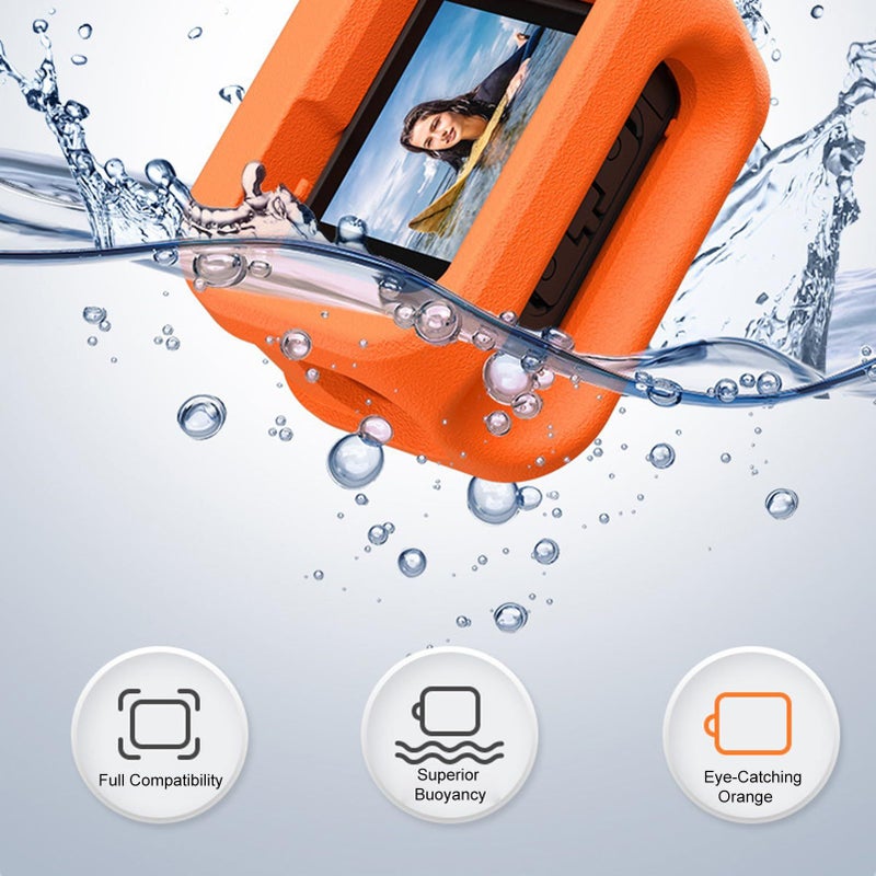 Gugxiom Floaty Case For Go Pro 13 12 11 10 9 Accessories High Buoyancy EVA Bright Orange Anti Loss Shockproof Case For Surfing Snorkeling Diving - Image 5