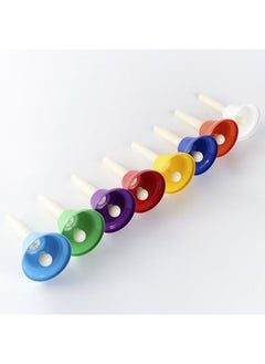 NIBEMINENT 8-Piece Diatonic Metal Hand Bells Set 10x6x6cm  - Image 3