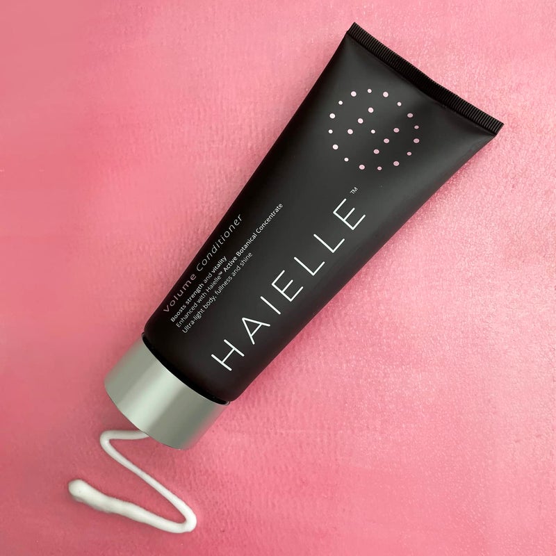 HAIELLE Volume Conditioner - Moisturizes hair - Enhances elasticity, manageability, shine - Reduces brittleness and hair breakage - Helps to reduce the effects of hair thinning - Promotes, stronger, and healthier-looking hair - 200 ml / 6.8 fl. oz - Image 2
