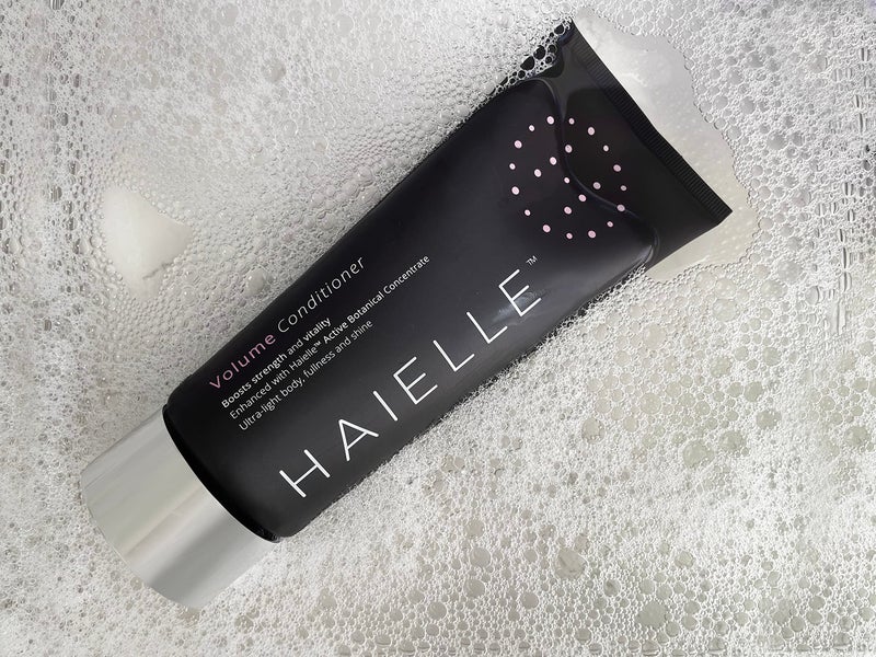 HAIELLE Volume Conditioner - Moisturizes hair - Enhances elasticity, manageability, shine - Reduces brittleness and hair breakage - Helps to reduce the effects of hair thinning - Promotes, stronger, and healthier-looking hair - 200 ml / 6.8 fl. oz - Image 4