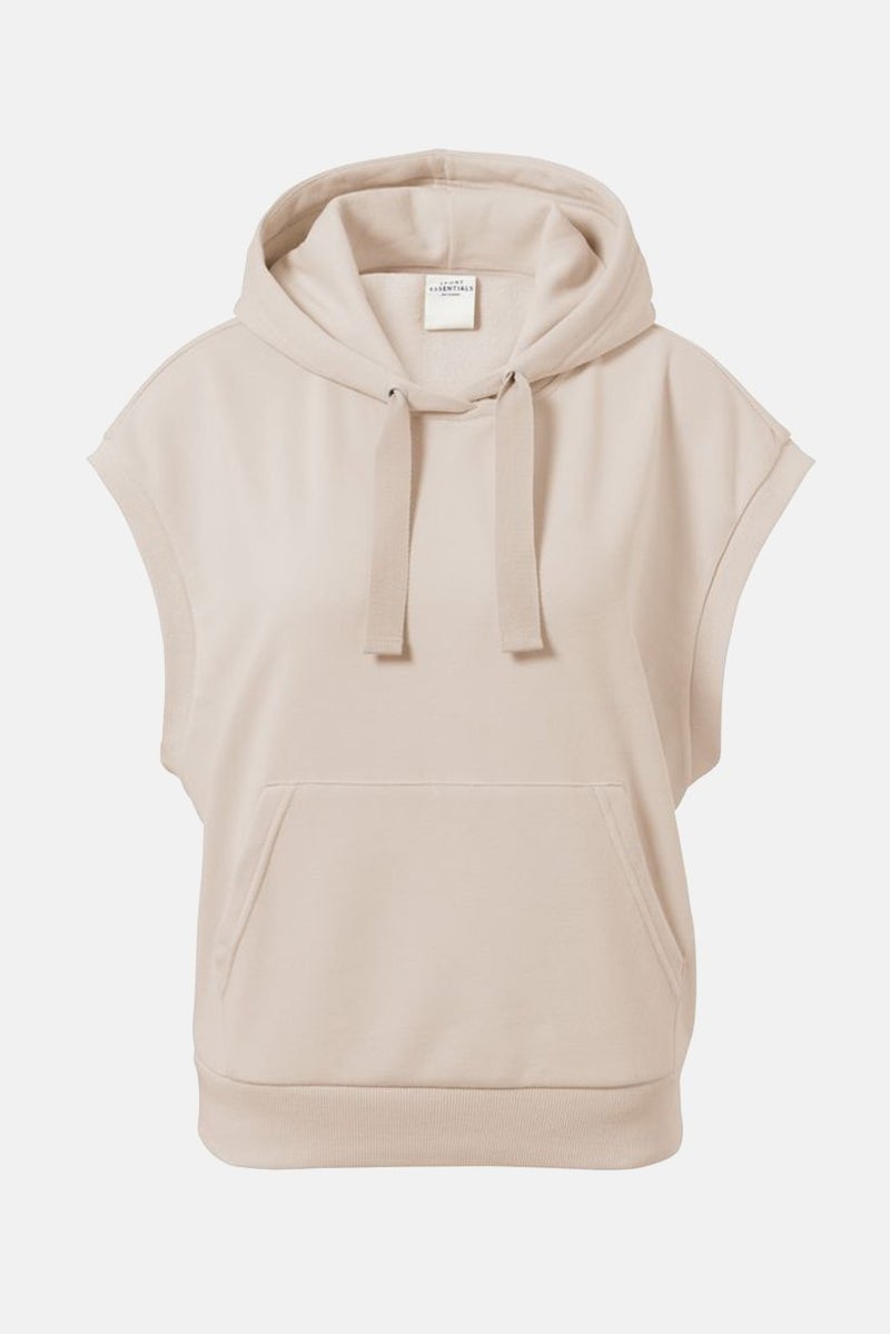 Tchibo Women Sportswear Outdoor Sweatshirt, Beige - Image 3