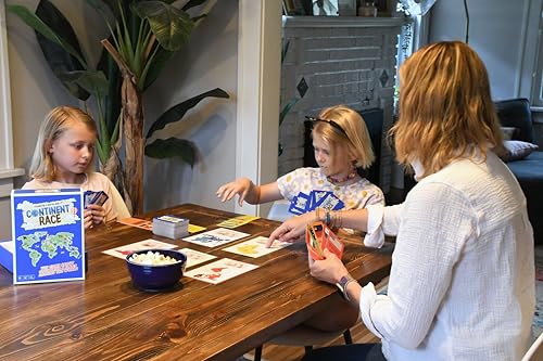 Dyce Continent Race Geography Educational Board Game for Kids, Tweens, Family, Friends, Teachers and Classrooms - Learn About Flags & Countries Around The World - Image 2