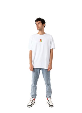 White Tshirt  With Color Print - pzsku/Z875B87DA7A4D24FA13C1Z/45/_/1710847832/28e7de29-e222-48d9-b922-2c5ef9517f56