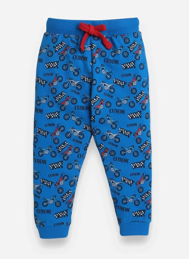 victor and jane All-Over Printed Cotton T-Shirt and Pyjama Set