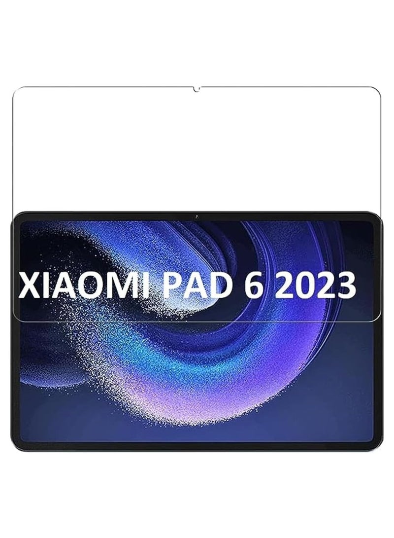 زجاج مقسى لهاتف Xiaomi Pad 6/6 Pro 9H زجاج صلابة / طبقة زجاجية حماية كاملة / مضاد للخدش / سهل التركيب / خالي من الفقاعات - Image 2