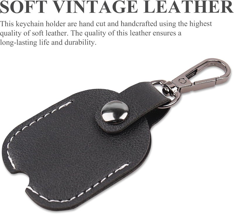Haecsfl Car Key Cover Kechain for Broken Key - Leather Key Covers Protector for Car Key - Car Key Holder for Women, Men - Image 2