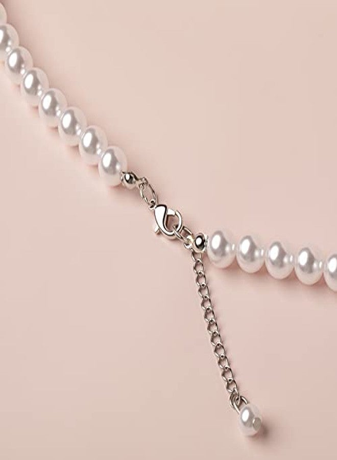 CHIROGRAPHY1Psc Premium Imitation Pearl Necklace Wedding Pearl Necklace for Women - Image 5