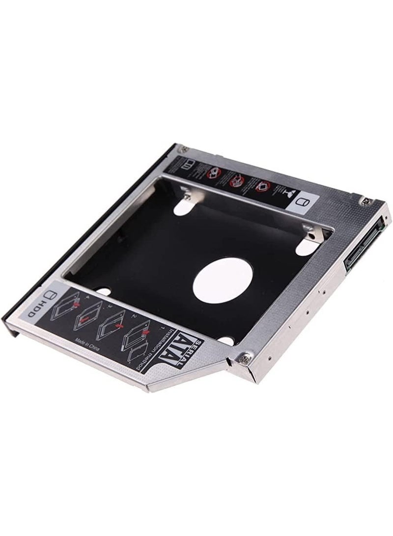 9.5mm SATA Hard Drive Caddy – Compatible with HDD and SSD, Fits CD/DVD-ROM Bay  - Image 4