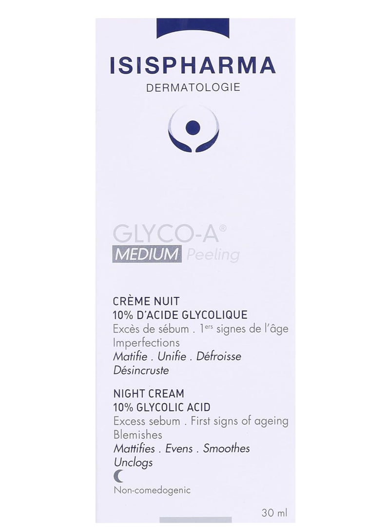 ISIS PHARMA Glyco-A 10% Medium Peeling Cream, 30ml - Image 2