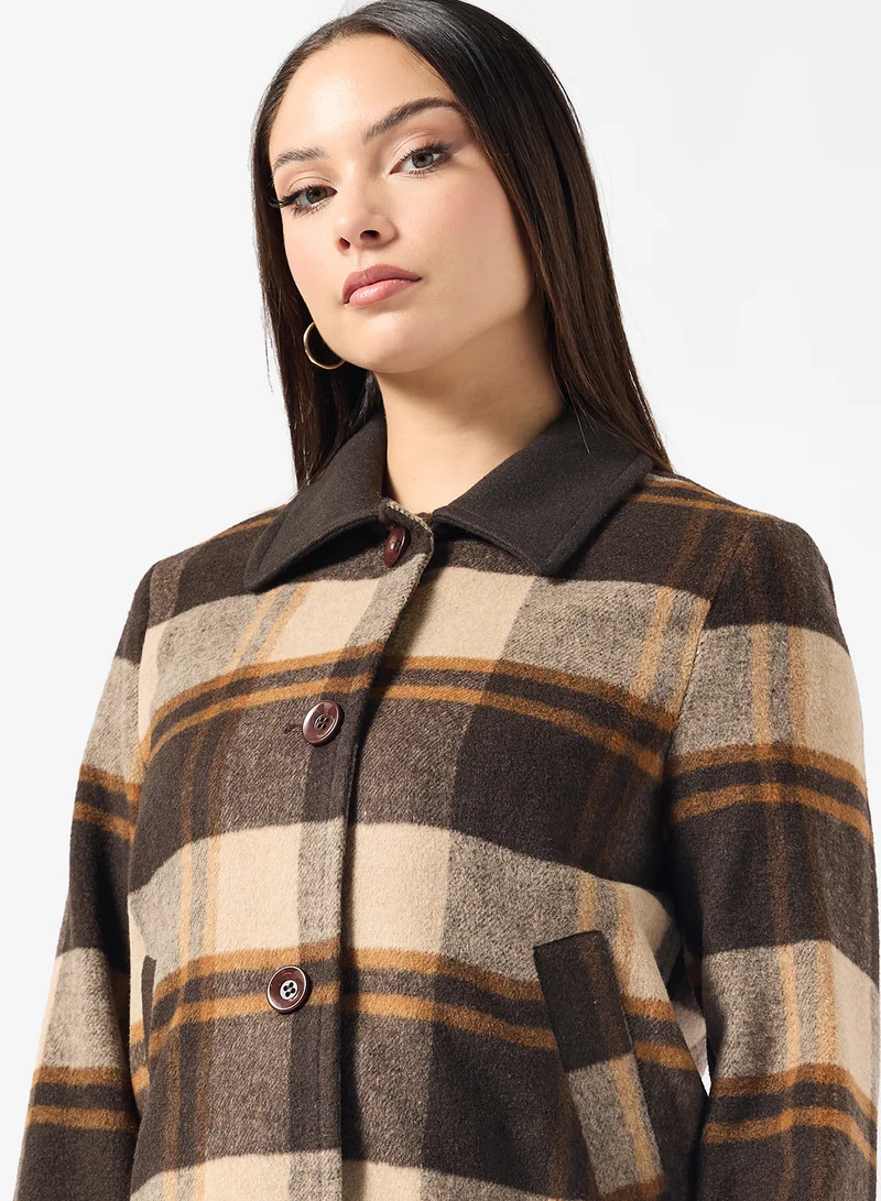 ONLY  Onlimmy Life Check Shacket for Women | Best Price UAE