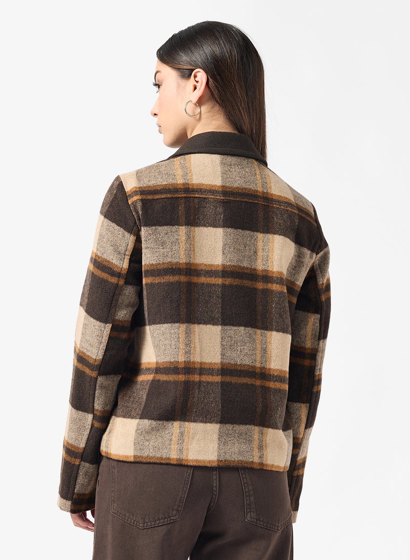 ONLY Onlimmy Life Check Shacket - Image 2