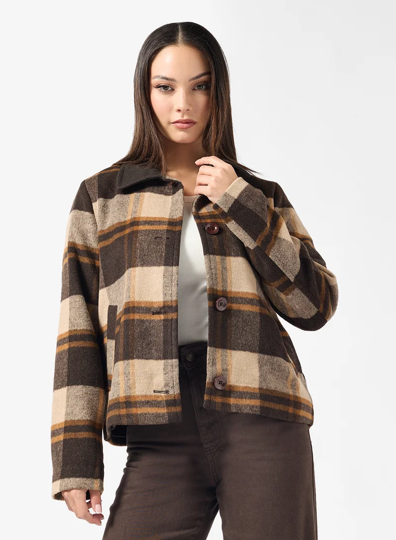 ONLY Onlimmy Life Check Shacket