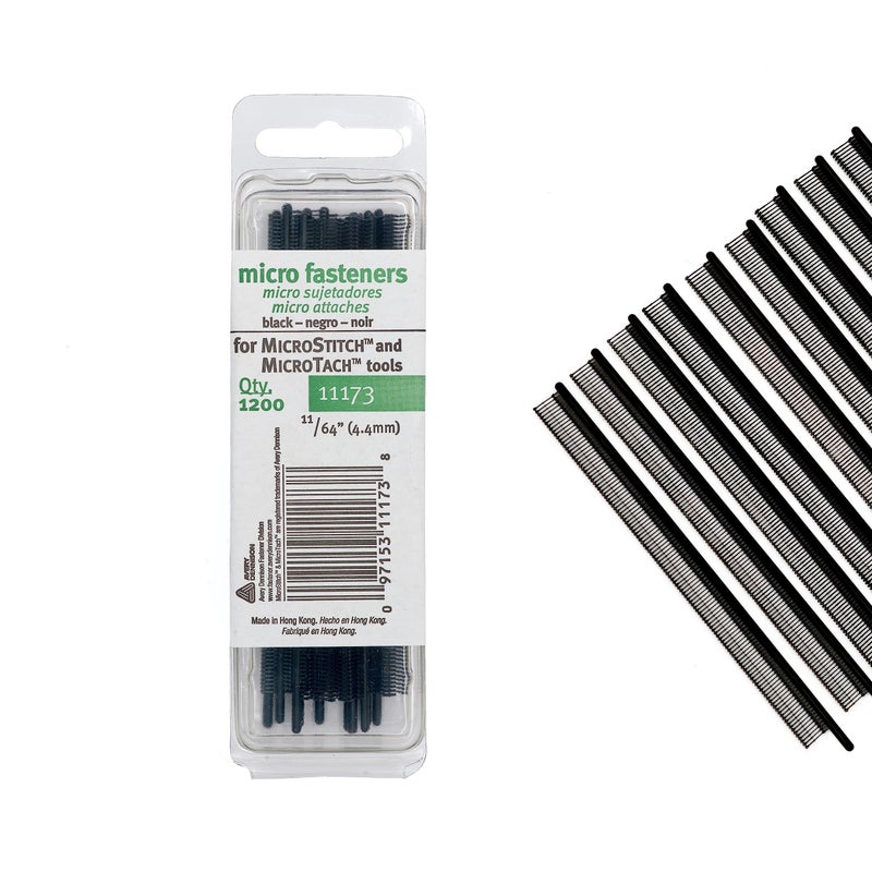 MicroStitch - Micro Stitch Fastener Refills (Black) - Image 1