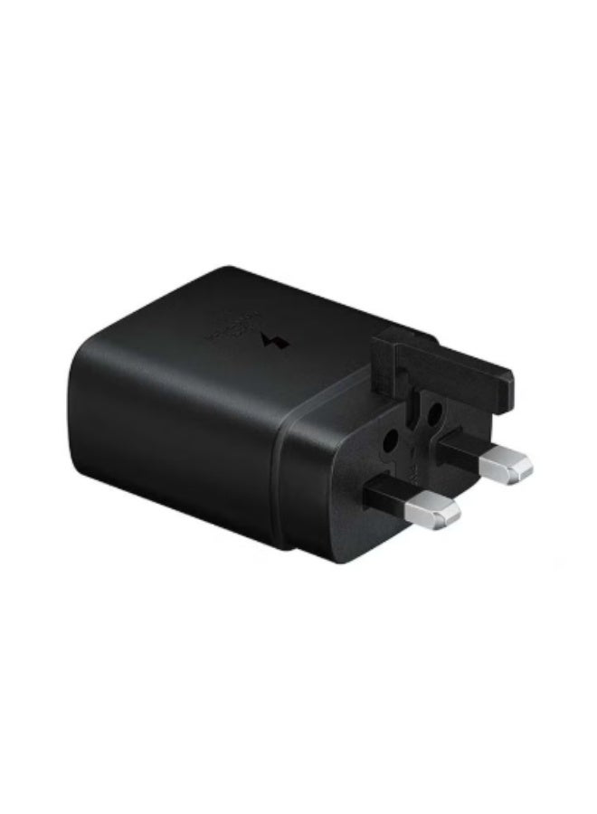 EXMY 25-45W USB C Fast Charger Plug with Type C Charging Cable for  Galaxy S25 Ultra, S24 Ultra, S23 Ultra, S22, Z Flip 5, Z Fold 5, Z Fold 6，A14,A15, A33, A54,A56（Black) - Image 1