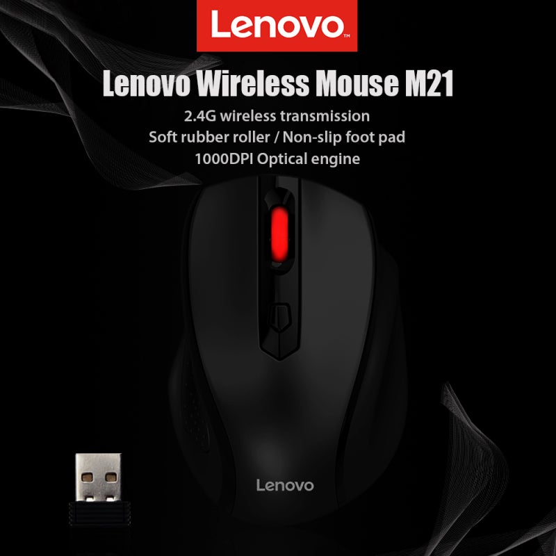Wireless Mouse 2.4G Stable Fast Connectivity - Soft Rubber Roller 1000DPI Optical Mouse for Computer Laptop Office Home - Image 3
