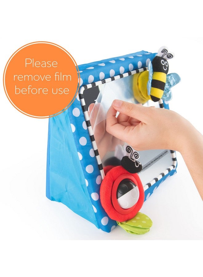 Sassy Tummy Time Floor Mirror, Developmental Baby Toy, Newborn Essential, Great Shower Gift, 0+ months - Image 4