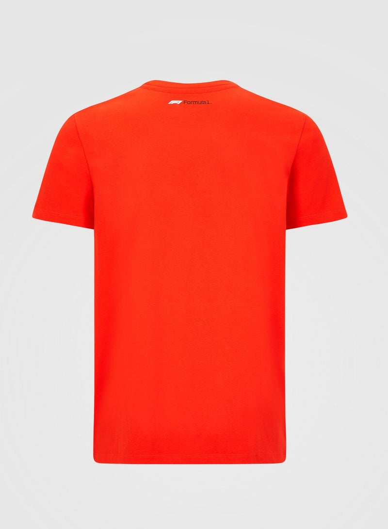 فورمولا1 رقبة مستديرة قصيرة الأكمام - Image 2