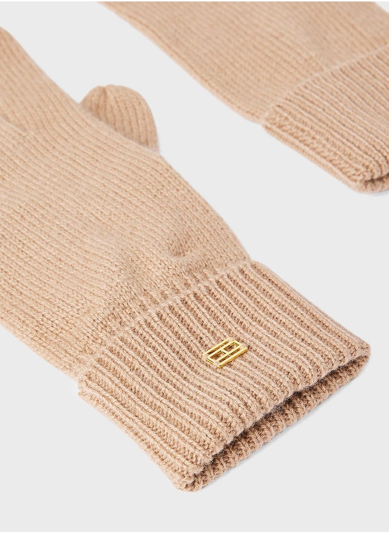 TOMMY HILFIGER Logo Gloves  - Image 3