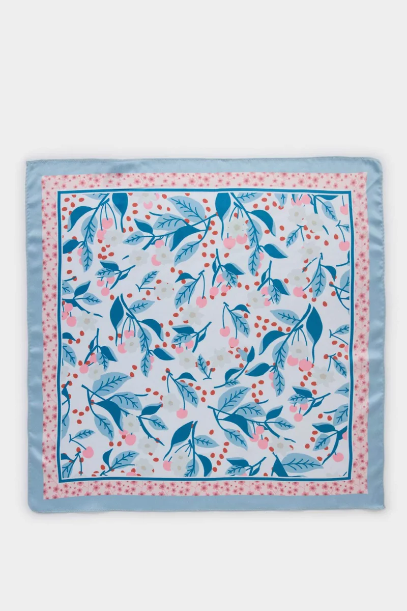ديفاكتو Woman Printed Foulard