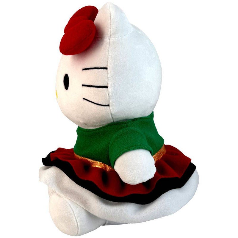 Hello Kitty Sanrio Hello Kitty and Friends UAE National Day Hello Kitty Plush Toy (30 cm, Green) - Image 2