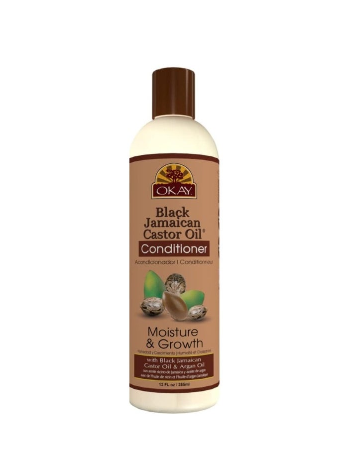 OKAY Okay Pure Naturals Black Jamaican Castor Oil Conditioner 12oz 