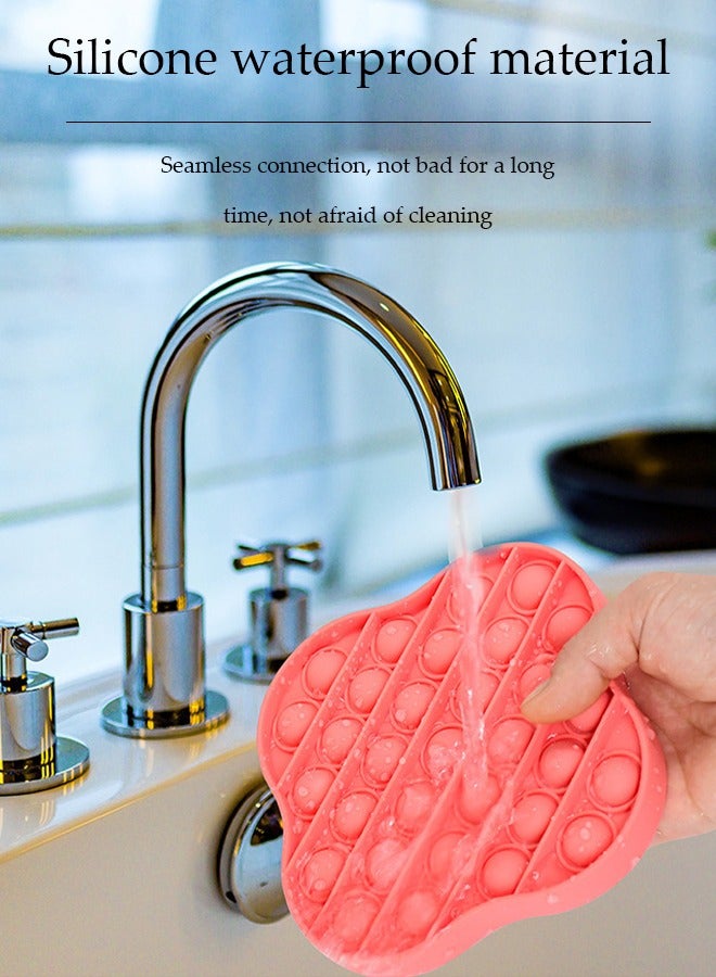 إسكدنيا Push Pop Bubble Fidget Sensory Toy Learning Resources Hundred Board Sensory Bubble Popper Pop for Counting, Push Pop Fidget Toys Fine Motor Skills Toys, Focus Tools for Kids, Quiet Fidgets for Classroom - Image 5