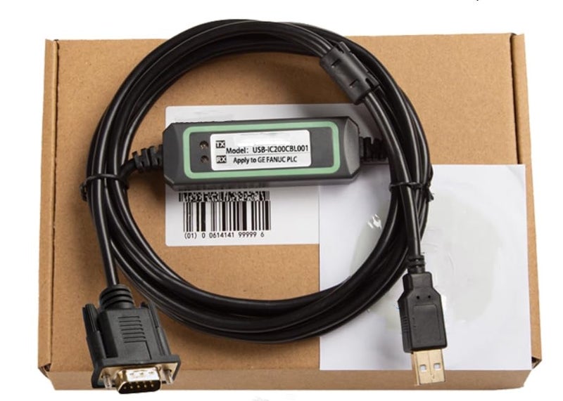 USB-IC200CBL001 for Programming Cable versamax Series PLC Programming Download Data Cable Gold-Plated high-Speed Stable Model FT232RL chip 3 metres