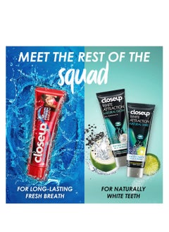 Closeup White Attraction Gel Toothpaste Lemon Essence And Sea Salt Pack Of 2  - Image 5