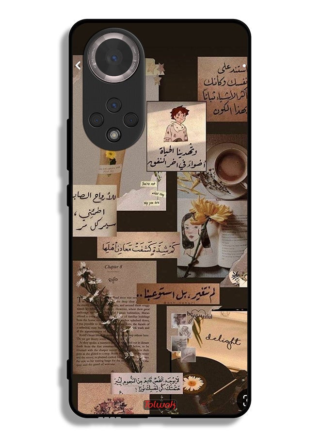 Tolwak Honor 50 Protective Case Cover Arabic Quotes Vintage - Image 2