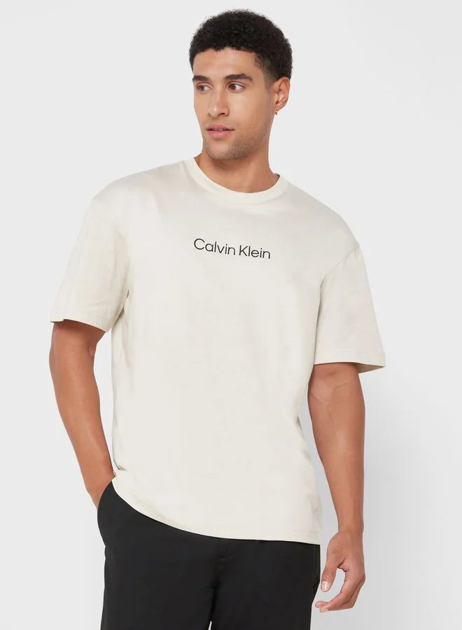 CALVIN KLEIN Logo Crew Neck T-Shirt