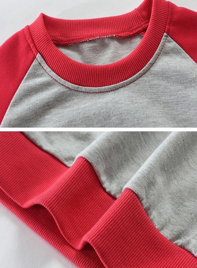 Tkria Baby Boy Sweatshirt Dino Valentine Outfit Steal Hearts Love Round Neck Long Sleeve Shirts Dinosaur Kid Pullover 4T - Image 5