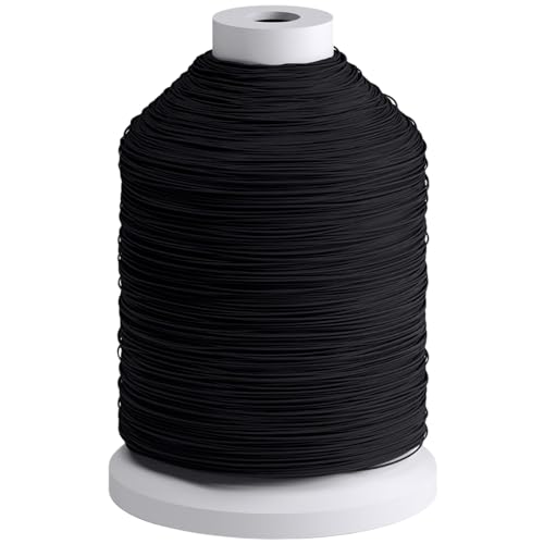 BURST Big Floss Refill Bobbin 273 YardsXL Spool Fits Bursts Big Expanding Dental Floss Dispenser Mint Eucalyptus Expanding Black Floss with Xylitol Coating Vegan Paraben Free Tooth Floss - Image 1