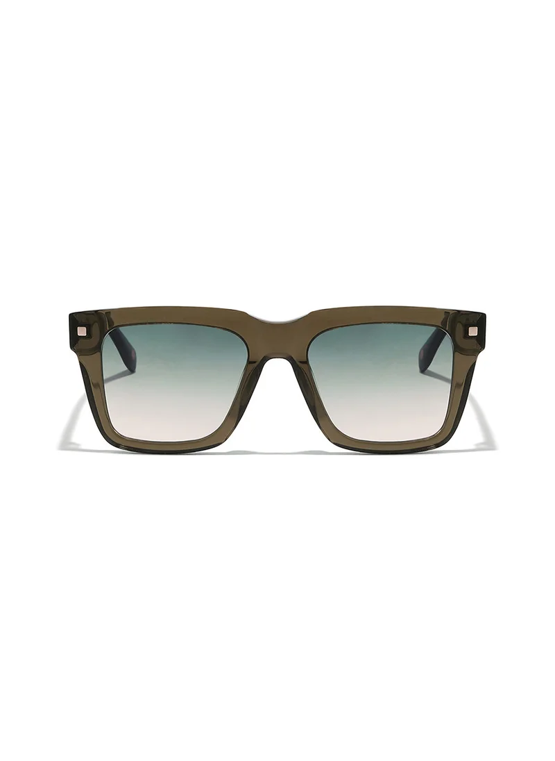 30Sundays Grove,Women Sunglasses, Square Sunglasses, UV Protection: UV400 (Green,Green)